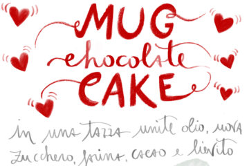 Mug chocolate cake