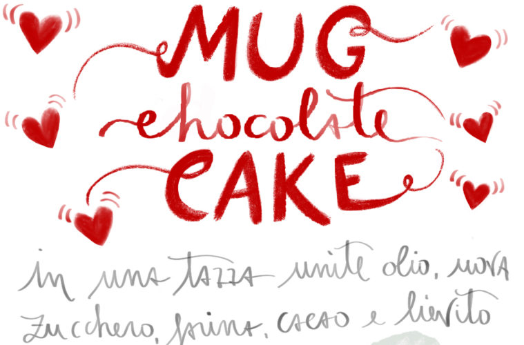 Mug chocolate cake